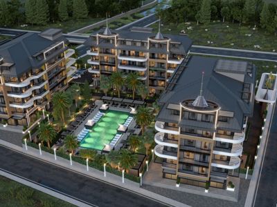 P2598- новый проект жилого комплекса в Каргыджак
