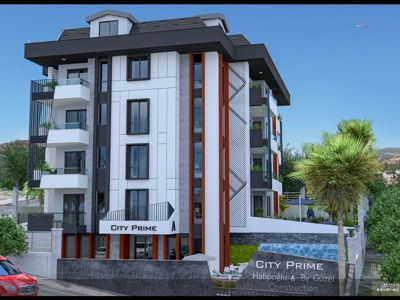 P2407 - новый проект жилого комплекса в городе Аланья 