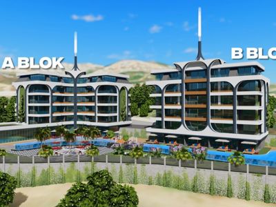 P2412 - новый проект в курортном районе Каргыджак 