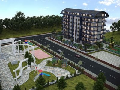 P2424 - новый проект с просторной территорией 