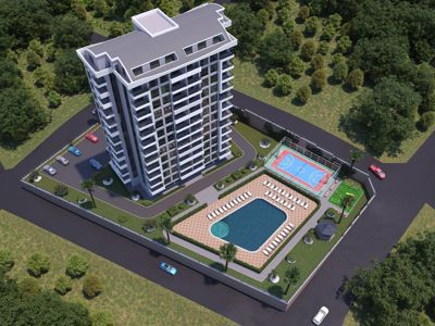 P2528 - новый проект жилого комплекса в районе Махмутлар